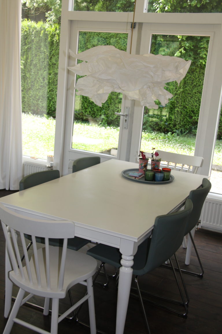 eettafel uitschuifbaar voor 8-10 personen